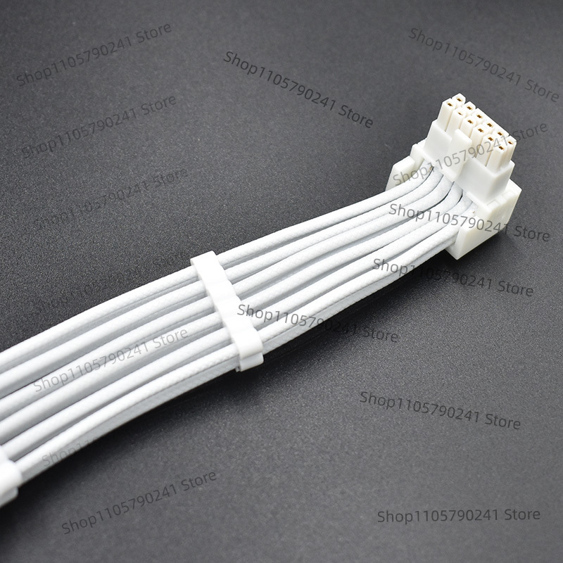 Câble tressé blanc 16AWG pour  - Dual 8Pin To 16Pin 12Vhpwr Cable avis et prix