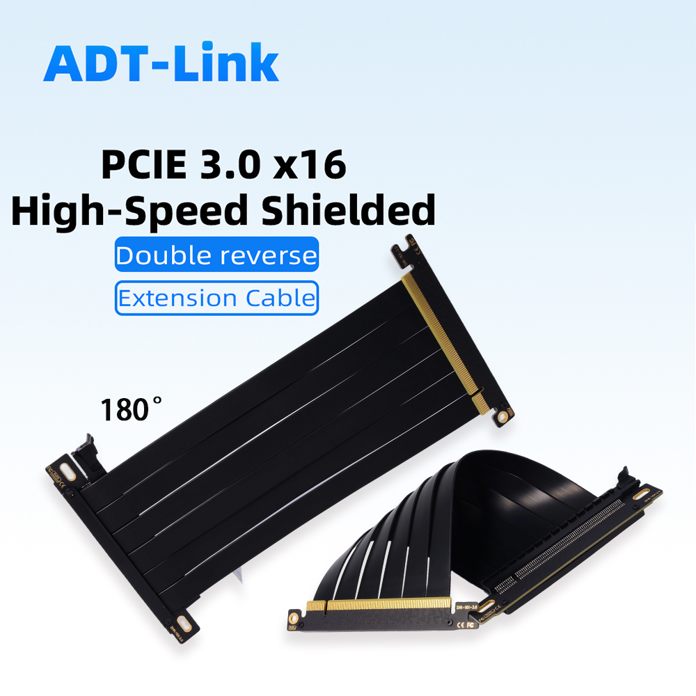 Câble Riser PCIE 3.0 X16 Doubl - Pcie 5.0 Gpu Riser Cable avis et prix